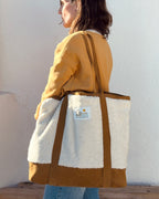 LARGE TOTE BAG · Sherpa's Warmth