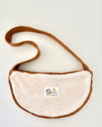 MOON CROSSBODY BAG · Sherpa’s warmth
