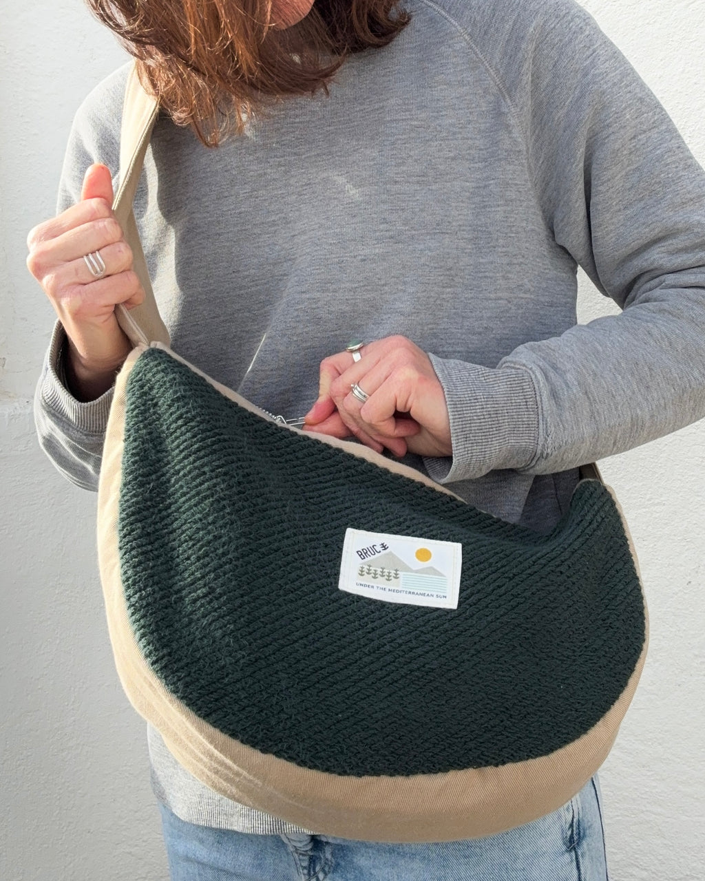 MOON CROSSBODY BAG • Under the Pines