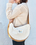 MOON CROSSBODY BAG · Sherpa’s warmth